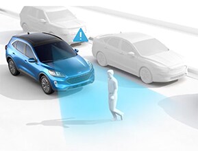 pre-collision assist with automatic emergency brakingaeb