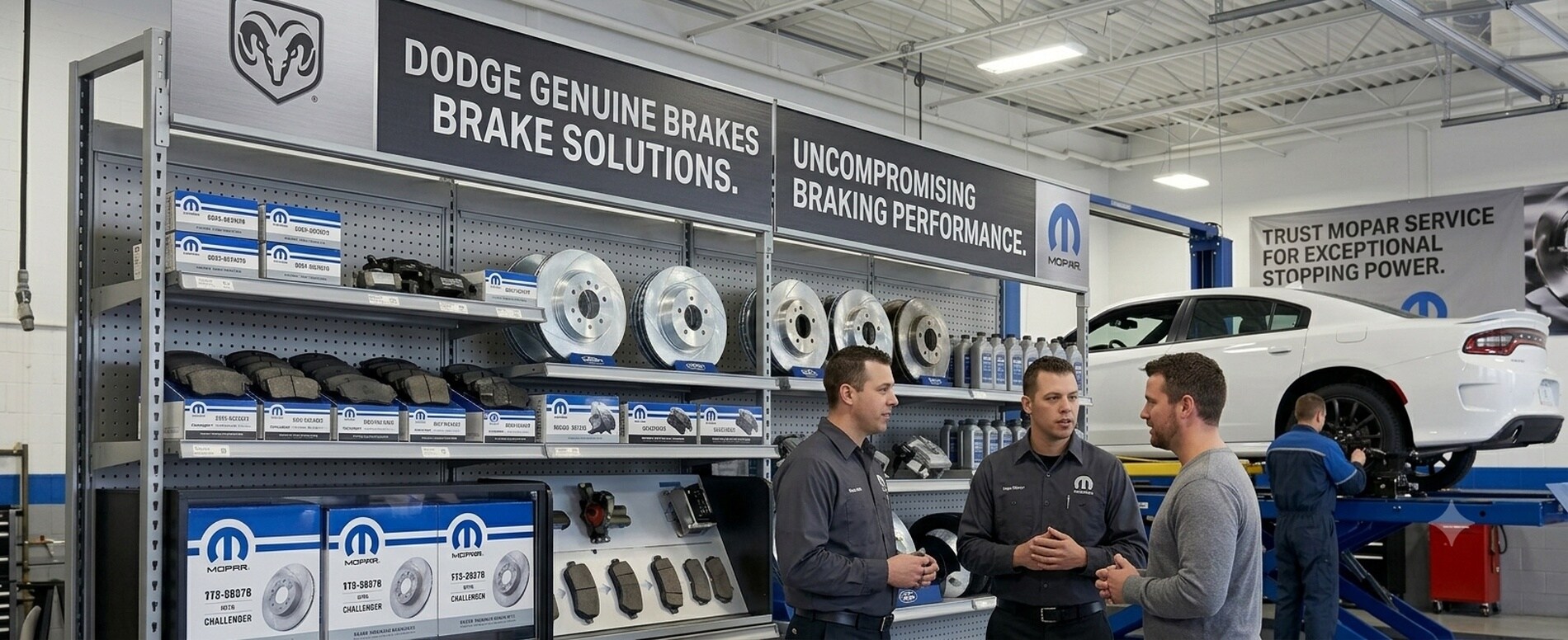 Dodge Charger Brake Service service at Mahon CDJR — serving Brevard, Asheville, Hendersonville, Fletcher, and Cherokee NC