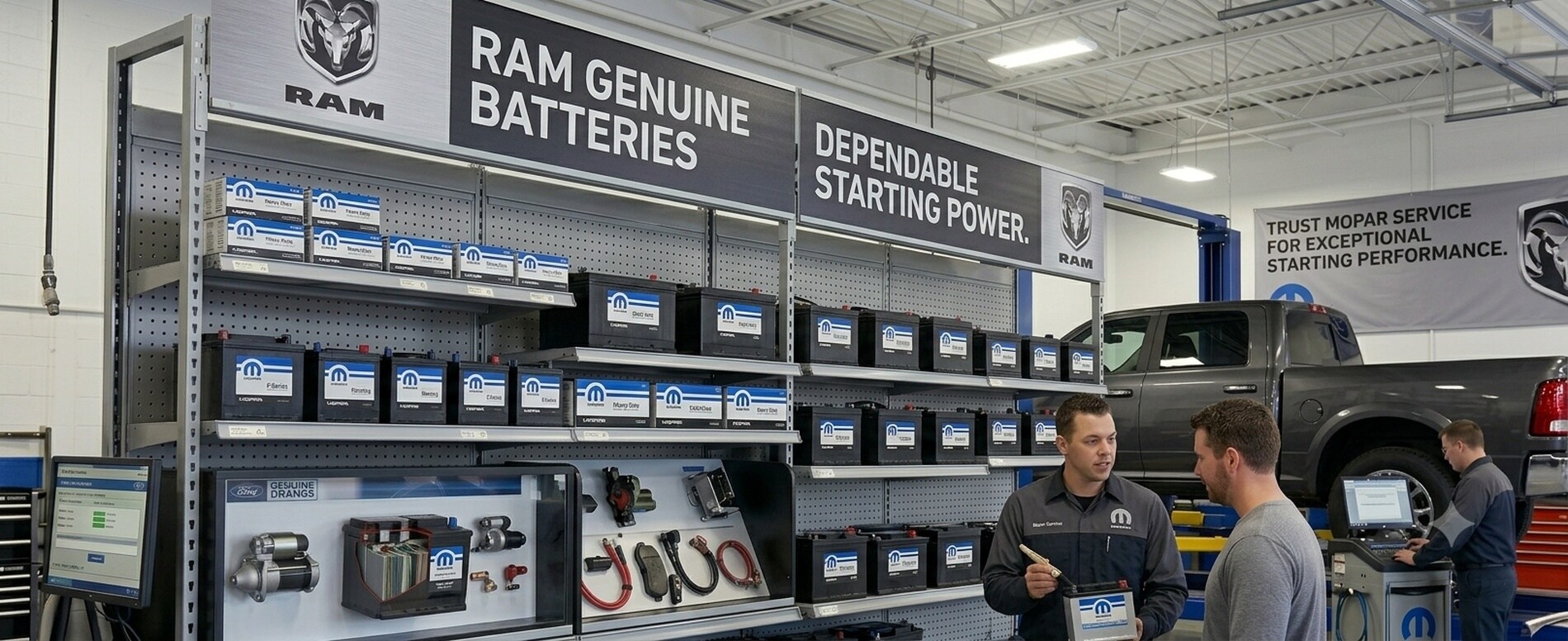 Ram Chassis Cab Battery Service service at Mahon CDJR — serving Brevard, Asheville, Hendersonville, Fletcher, and Cherokee NC
