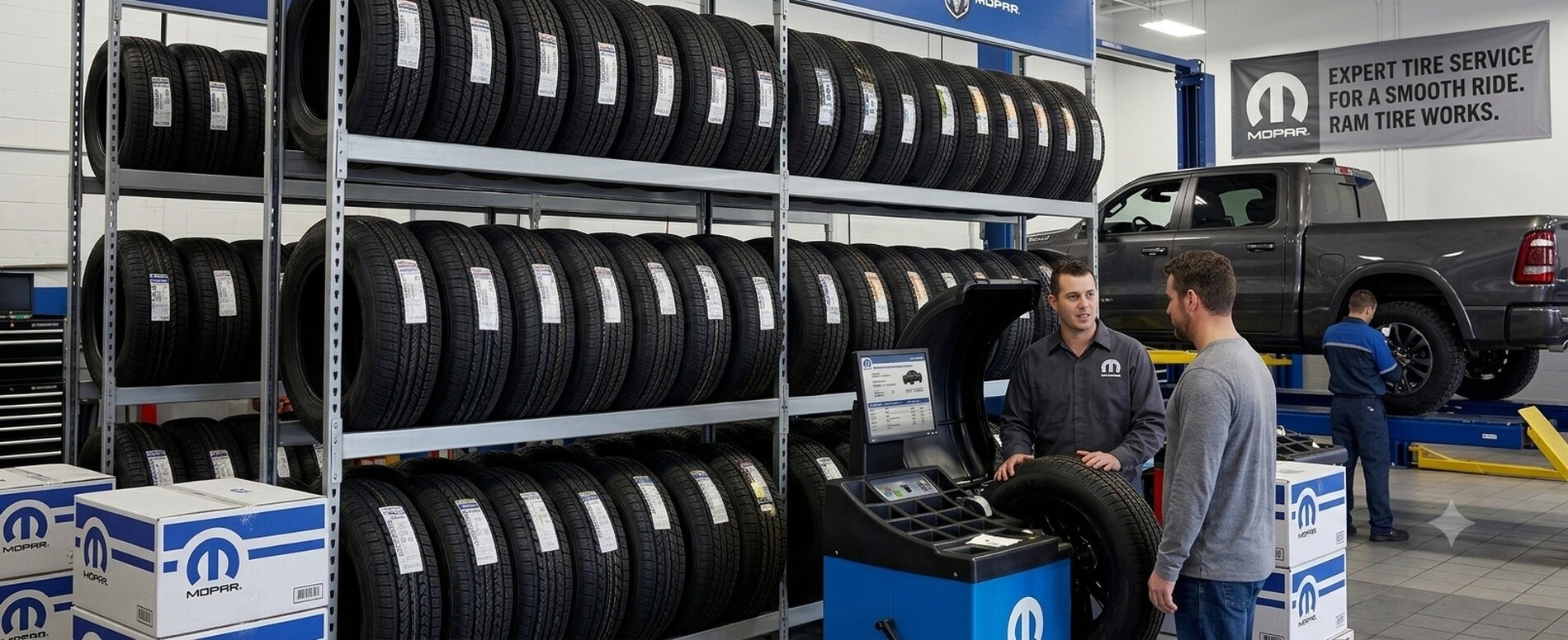Ram Tire Service service at Mahon CDJR — serving Brevard, Asheville, Hendersonville, Fletcher, and Cherokee NC