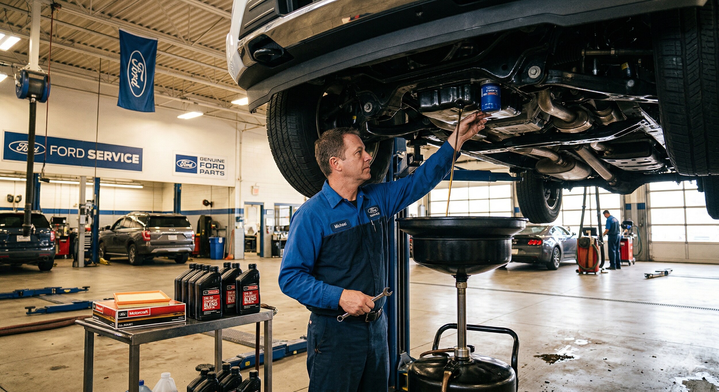 Ford recommended maintenance schedule
