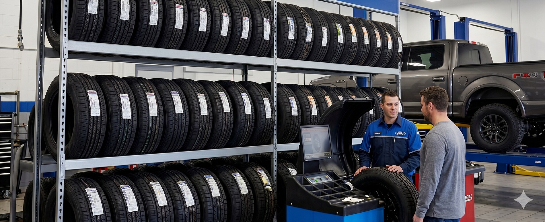 Ranger tire service at Mahon Ford in Brevard NC