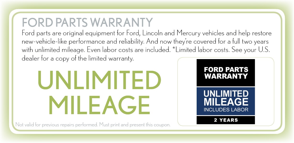 Parts Warranty