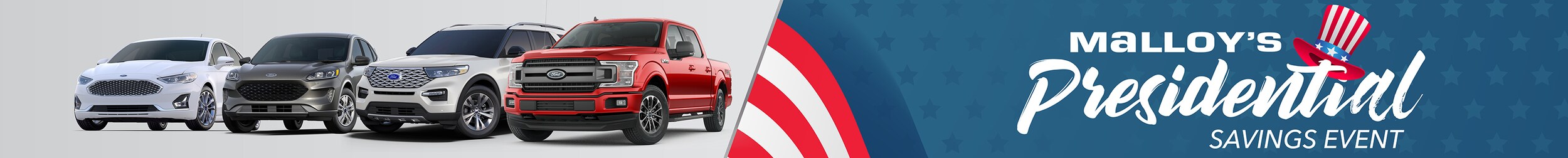 Malloy's Presidential Savings Event