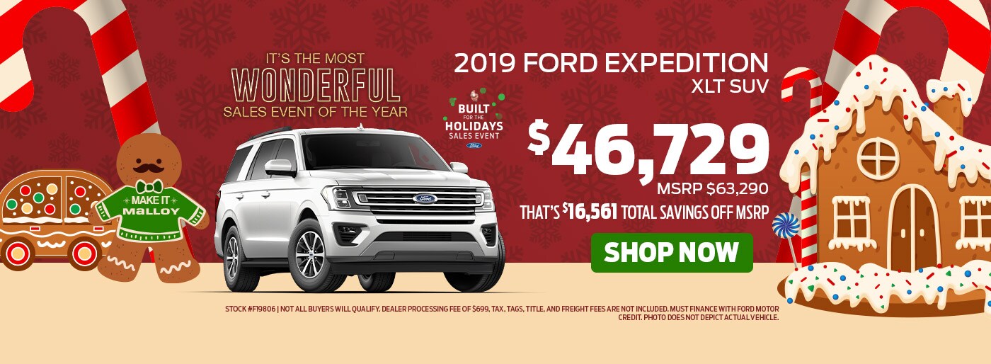 Malloy Ford Charlottesville Most Wonderful Sales Event of the Year