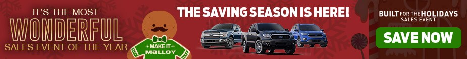 Malloy Ford of Charlottesville Most Wonderful Sales Event of the Year