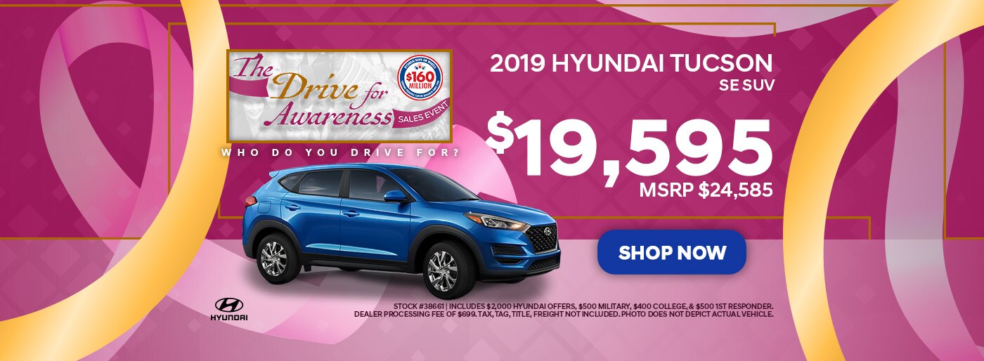 Malloy Hyundai Drive For Awareness October Sales Event