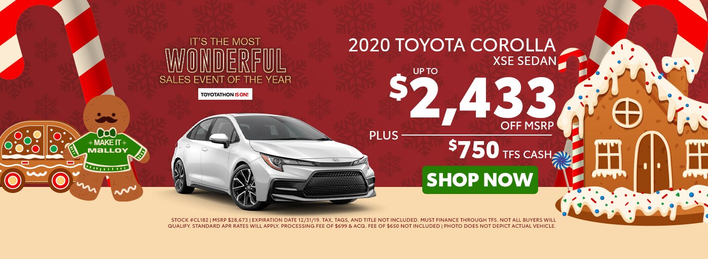 Malloy Toyota Most Wonderful Sales Event of the Year