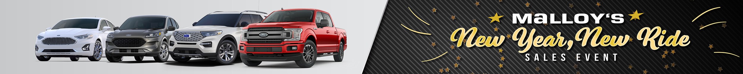 Malloy's New Year New Ride Sales Event