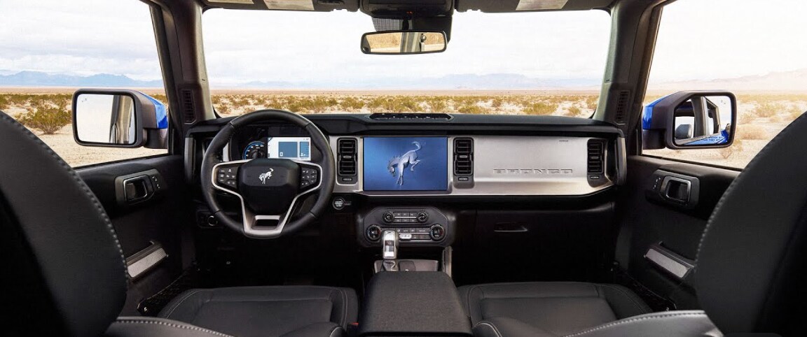 2022 Ford Bronco Interior