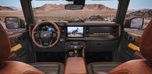 2021 Ford Bronco Interior