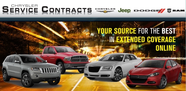 Chrysler service contract pricing #1