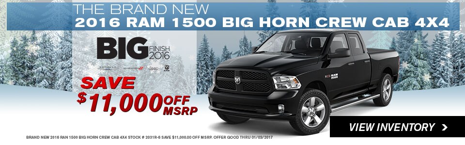 New 2016 2017 Dodge Chrysler Jeep Ram Amp Used Car Dealer