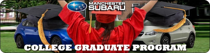 Subaru college graduate program at Manchester Subaru