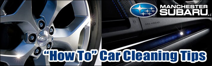 Manchester Subaru Car Cleaning Tips