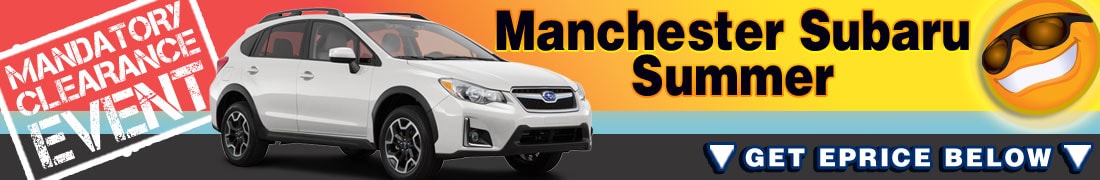 Get your Manchester Subaru Summer Clearance Special Price below and save