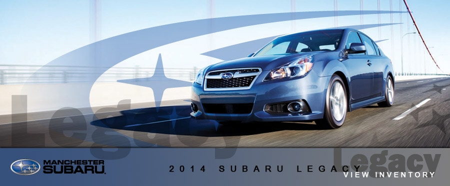 Nobody sells more Subaru Legacys at a lower price in New
England than Manchester Subaru. Call us at 866-992-7097 to find out
why.