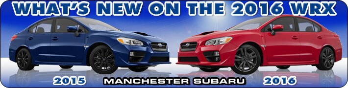 What's new on the 2016 WRX