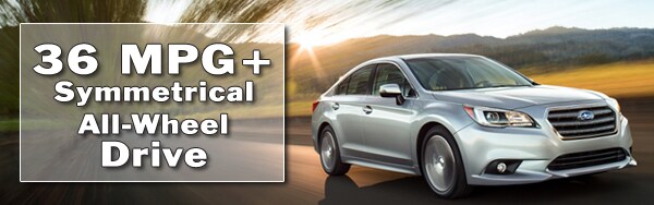 2015 Subaru Legacy is the perfect sedan for New England