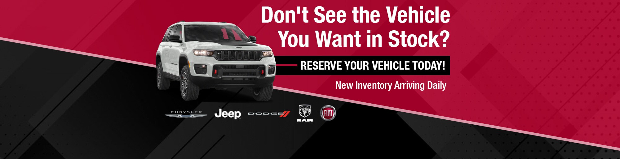 Reserve Your Vehicle