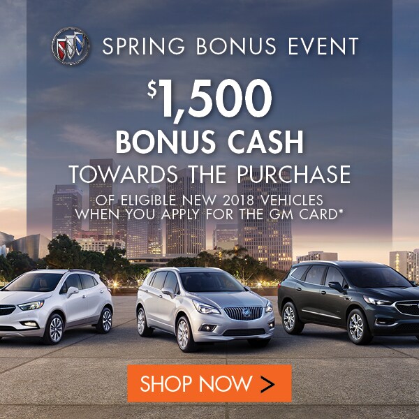 Buick Spring Bonus event
