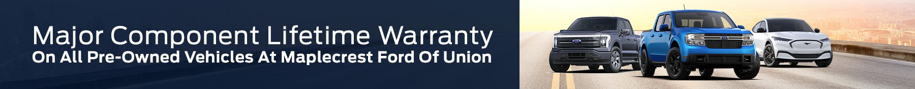 Major Component Lifetime Warranty