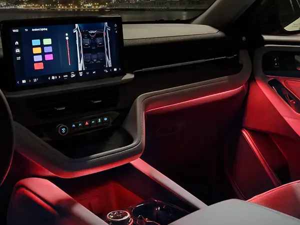 2026 Ford Explorer view of dash