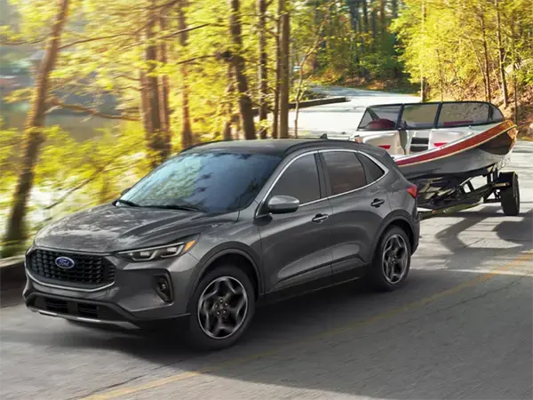 2026 Ford Escape Towing a Boat