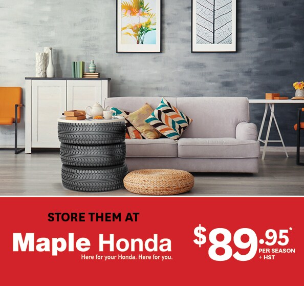 Honda Tire Storage | Maple Honda