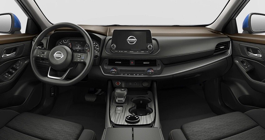 L'intérieur de la Nissan Rogue 2021 L'intérieur de la Nissan Rogue 2021