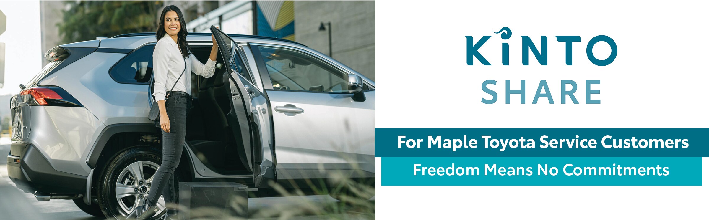 Kinto Share Ride Sharing Service - Maple Toyota Kinto Share Ride Sharing Service - Maple Toyota