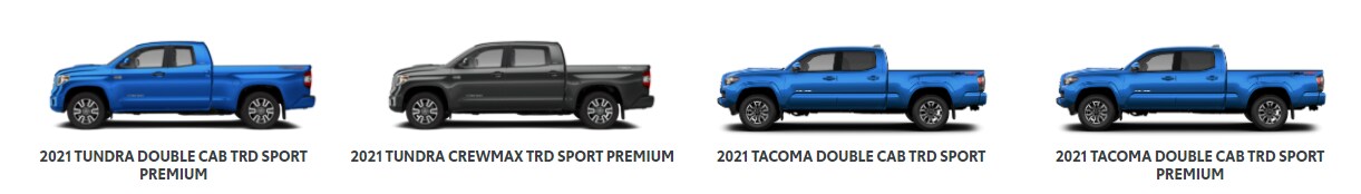 Available Toyota TRD Vehicles - Maple Toyota