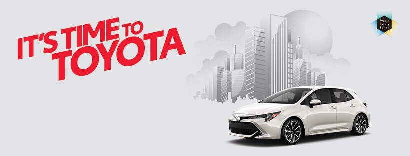 It's time to Toyota It's time to Toyota