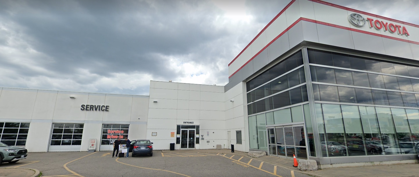 Toyota Collision and Auto Body Repair in Vaughan, Ontario