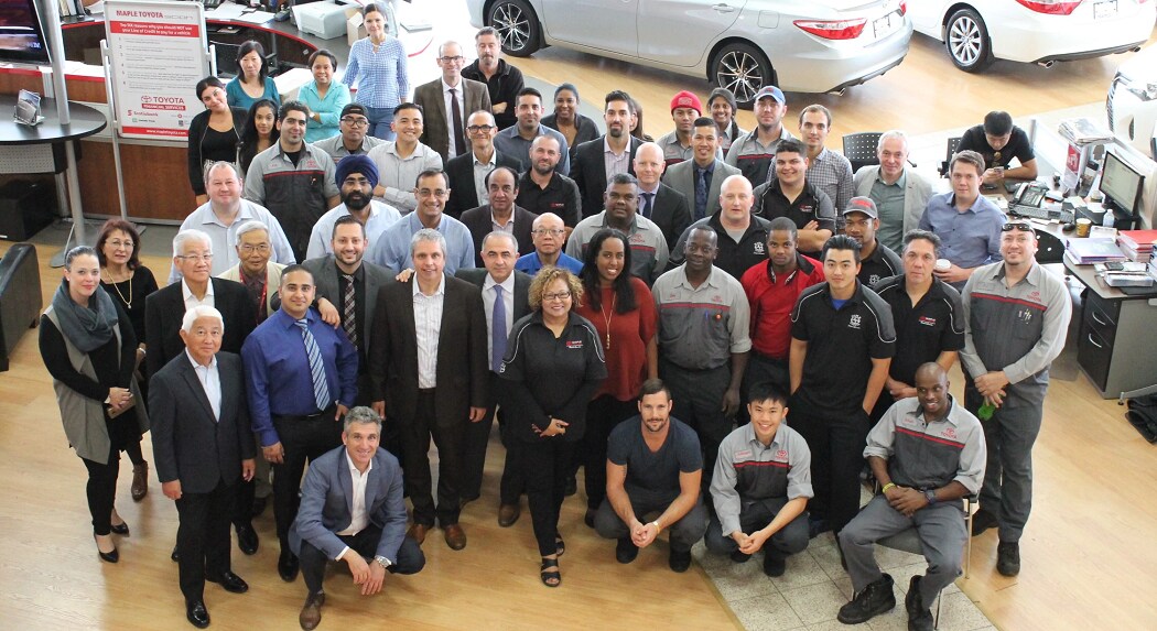 Contact our Maple Toyota Staff Contact our Maple Toyota Staff
