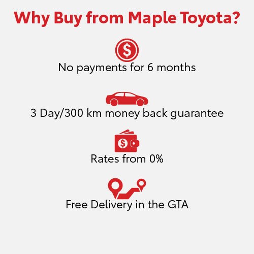Why Buy from Maple Toyota Why Buy from Maple Toyota