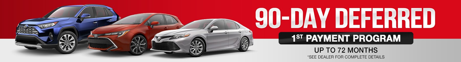 Toyota Deferred First Payment Program
