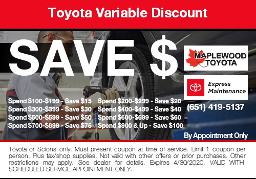 coupon-toyota-variable-savings toyota service coupons