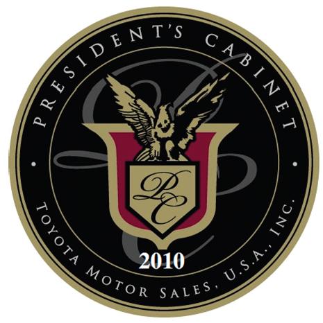 Presidents Cabinet Award 2010