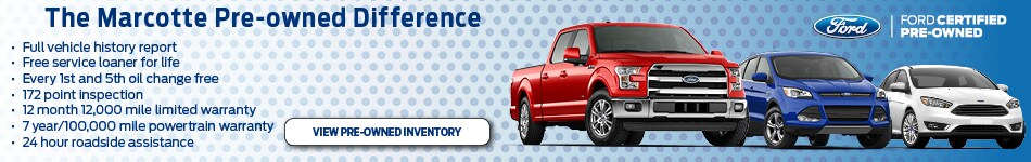 The Marcotte Ford Pre-Owned Difference