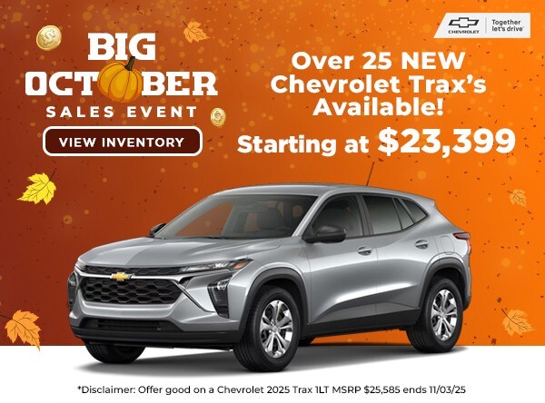 New 2025 Chevrolet Trax for sale in Stow, OH