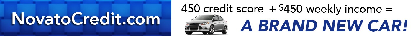 At Marin County Ford of Novato, 450 + 450 = A NEW CAR!