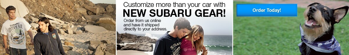 New Subaru Gear