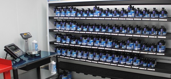 Paint Mixing Room
