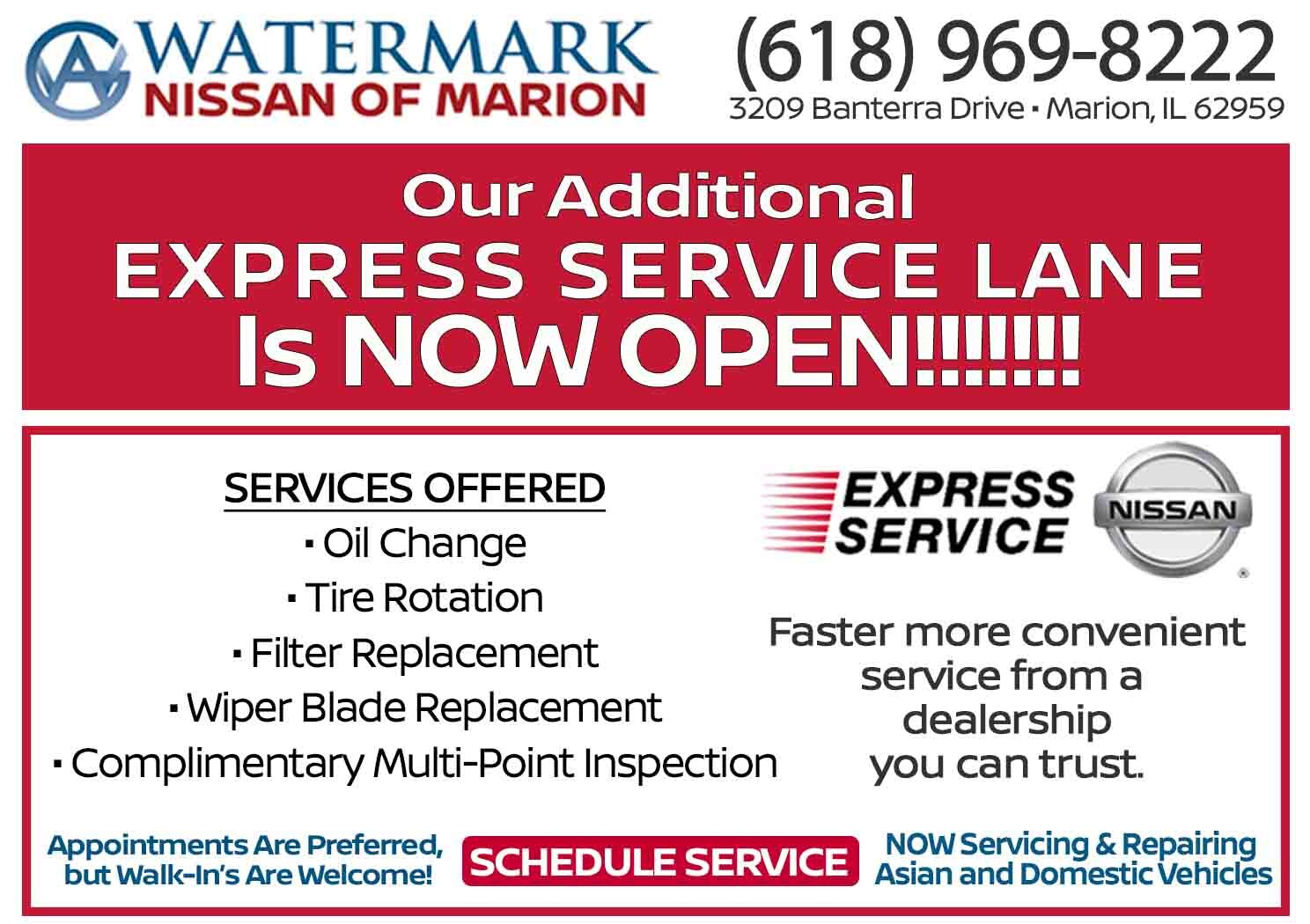 New EXPRESS SERVICE Lane NOM Now servicing Asian and Dom March 19 FOR WEBSITE.jpg