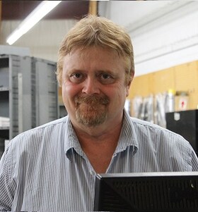 Staff member Keith Otterson from 95b4094ba5b2