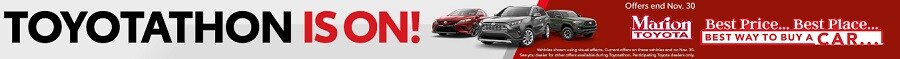 Toyotathon is ON at Marion Toyota