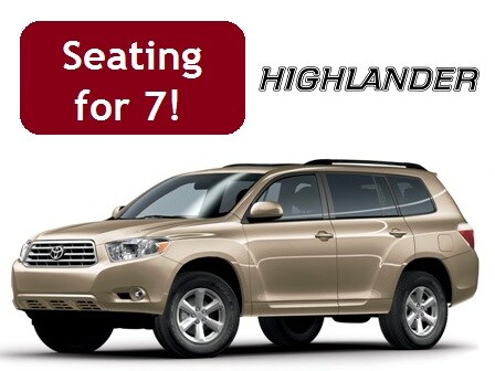 Rent a Toyota Highlander