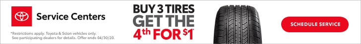 April Tire Sale