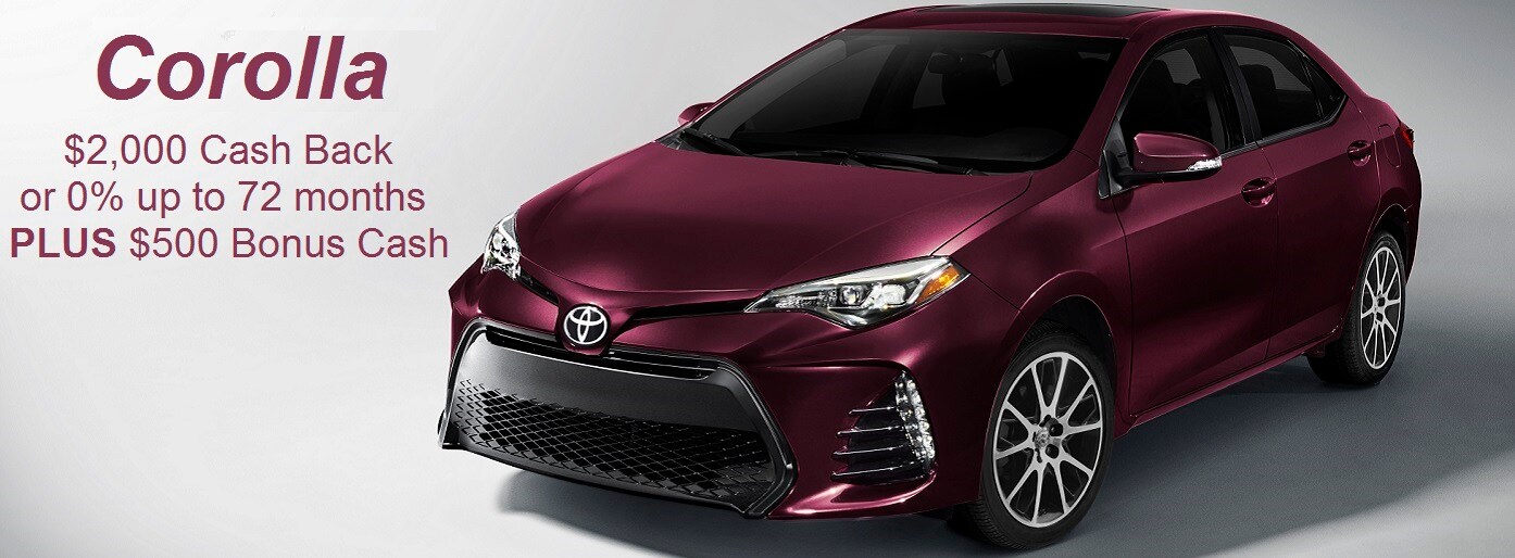 Toyota Corolla Sale